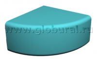 Угловой пуфик 60*60*32см (ВИК) - «globural.ru» - Томск