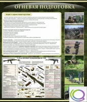 Стенд "Огневая подготовка" (вариант 3) - «globural.ru» - Томск