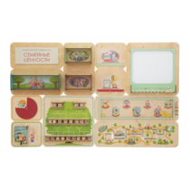 Дидактическая настенная панель «Семейные ценности» - «globural.ru» - Томск