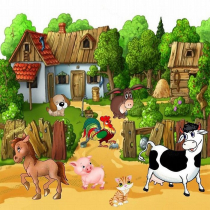Свето-звуковая панель "Ферма" - «globural.ru» - Томск