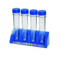 Комплект пробирок на подставке 4 штуки - «globural.ru» - Томск