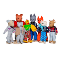 Набор шагающих кукол к сказке "Зимовье" - «globural.ru» - Томск