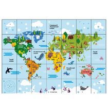 Коврик для логобота Пчелка "Карта Мира" - «globural.ru» - Томск