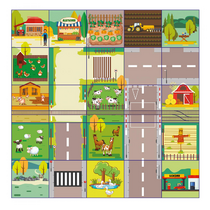 Коврик для логобота Пчелка "Ферма" - «globural.ru» - Томск