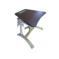 Универсальное одноместное учебное место с эргономичной столешницей из МДФ (р.гр. №2-6) и наклоном столешницы  - «globural.ru» - Томск