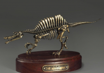 Модель скелета динозавра Spinosaurus - «globural.ru» - Томск