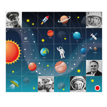 Коврик для логобота Пчелка "Космос" - «globural.ru» - Томск