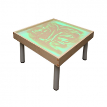 Столик на ножках для рисования песком Радуга. Подсветка RGB - «globural.ru» - Томск