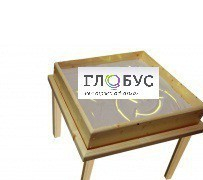 Стол на ножках для рисования песком светозвуковой - «globural.ru» - Томск