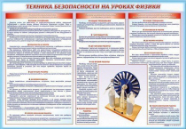 Стенд-уголок "Техника безопасности на уроках физики" - «globural.ru» - Томск