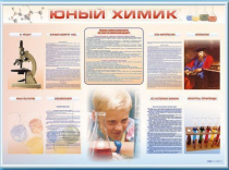 Стенд-уголок "Юный химик" - «globural.ru» - Томск