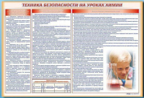 Стенд-уголок "Техника безопасности на уроках химии" - «globural.ru» - Томск