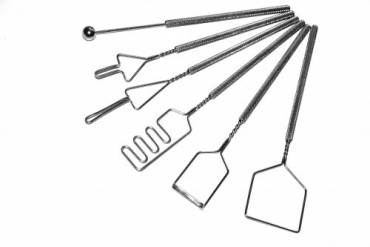 Комплект "Постановочные зонды с толстыми ручками с накаткой"( 6 штук) - «globural.ru» - Томск