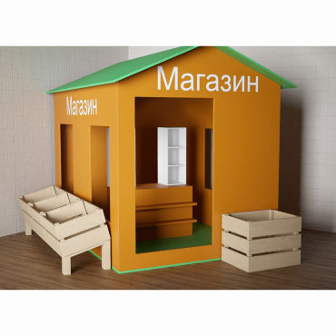 Игровой домик «Рынок» - «globural.ru» - Томск
