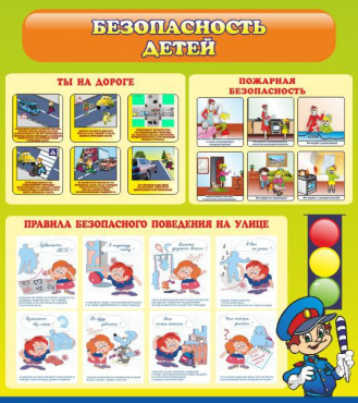 Стенд "Безопасность детей" (вариант 1) - «globural.ru» - Томск