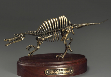 Модель скелета динозавра Spinosaurus - «globural.ru» - Томск